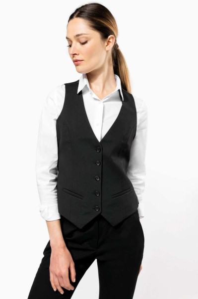 LADIES' WAISTCOAT Fekete 