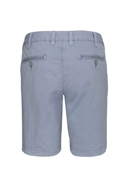 LADIES' WASHED EFFECT BERMUDA SHORTS Kék 
