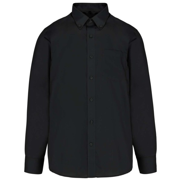 LONG-SLEEVED NON-IRON SHIRT Fekete 