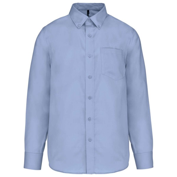 LONG-SLEEVED NON-IRON SHIRT Kék 