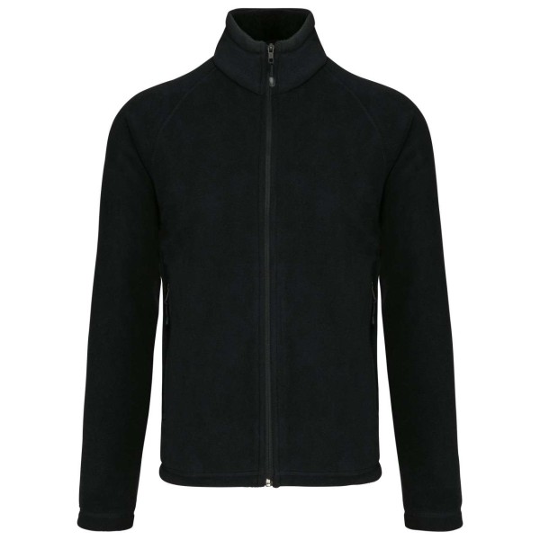 MARCO - FULL ZIP  MICROFLEECE JACKET Fekete 