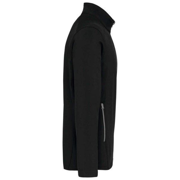 MEN’S 2-LAYER SOFTSHELL JACKET Fekete 