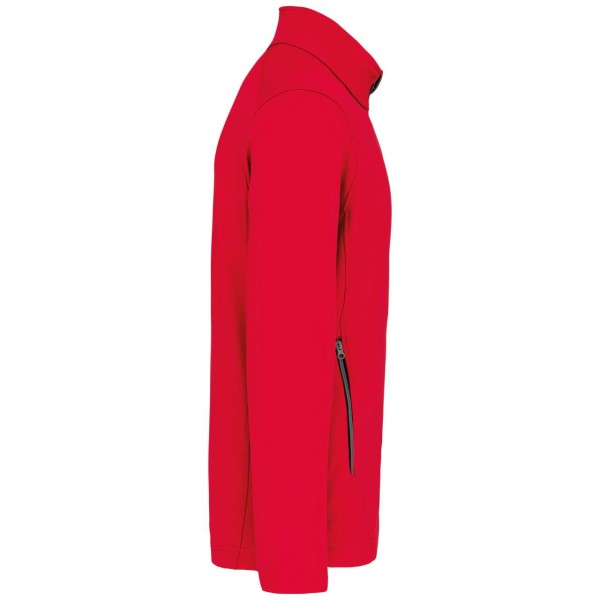 MEN’S 2-LAYER SOFTSHELL JACKET Piros 