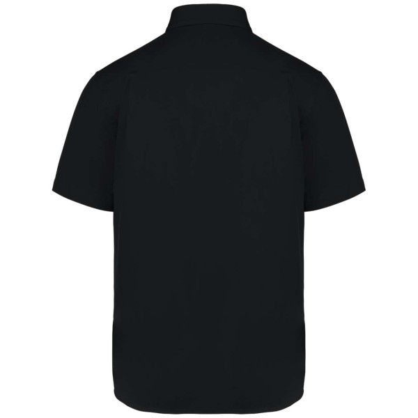 MEN'S ARIANA III SHORT-SLEEVE COTTON SHIRT Fekete 