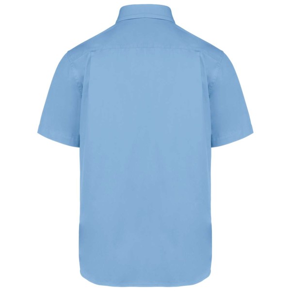 MEN'S ARIANA III SHORT-SLEEVE COTTON SHIRT Kék 
