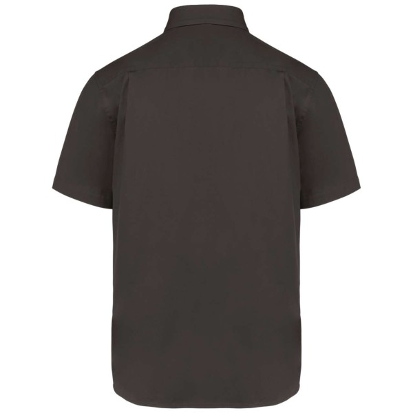 MEN'S ARIANA III SHORT-SLEEVE COTTON SHIRT Szürke 