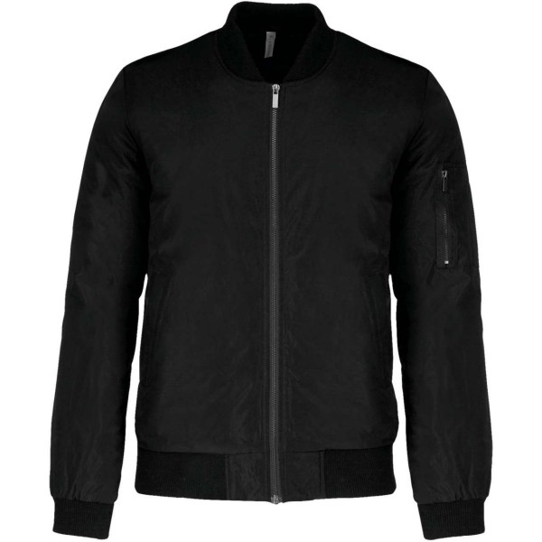 MEN'S BOMBER JACKET Fekete 