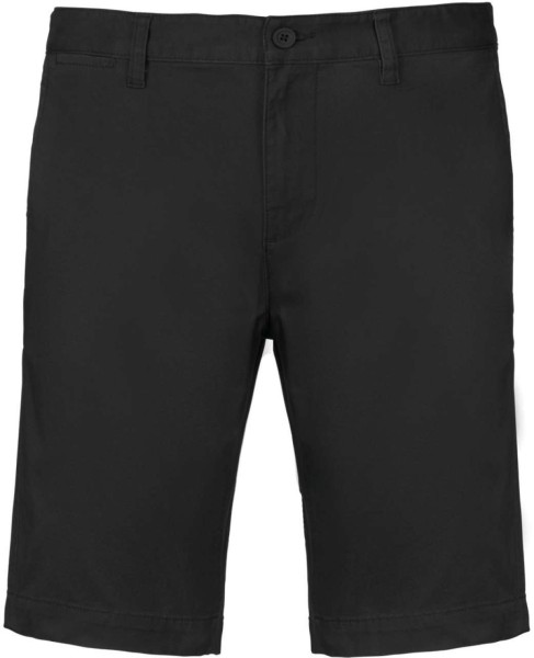 MEN'S CHINO BERMUDA SHORTS Fekete 