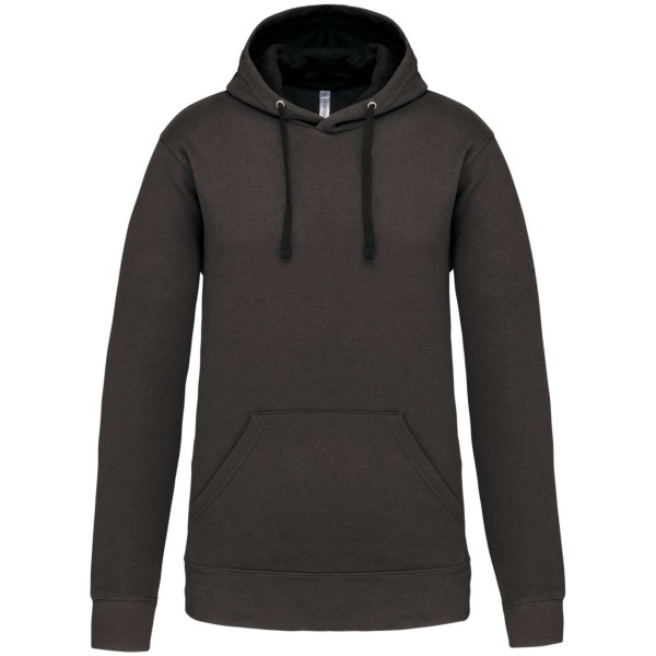MEN'S CONTRAST HOODED SWEATSHIRT Szürke 