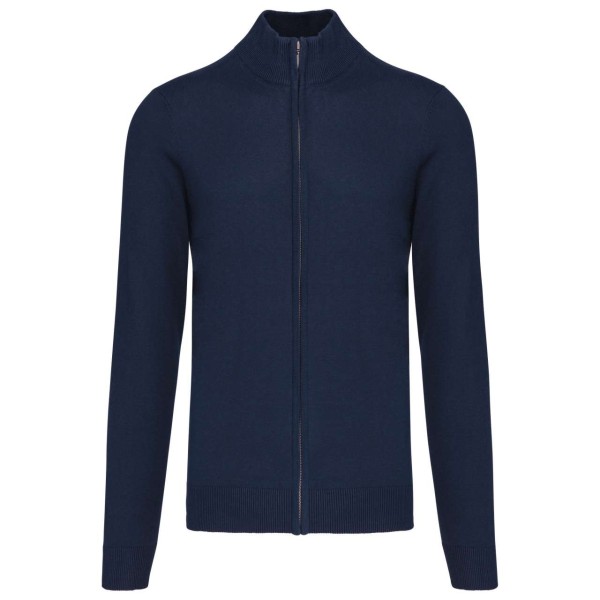 MEN'S FULL ZIP CARDIGAN Kék 