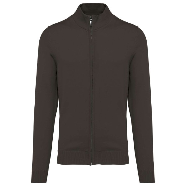 MEN'S FULL ZIP CARDIGAN Szürke 