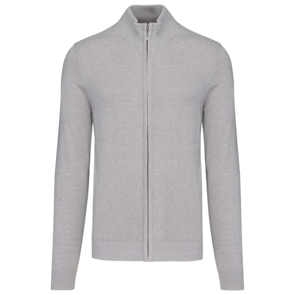 MEN'S FULL ZIP CARDIGAN Szürke 