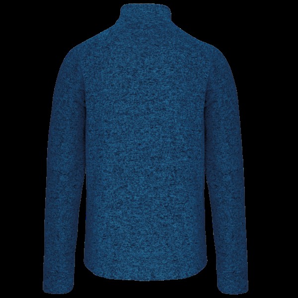 MEN'S FULL ZIP HEATHER JACKET Kék 