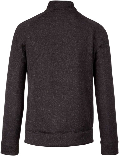MEN'S FULL ZIP HEATHER JACKET Szürke 