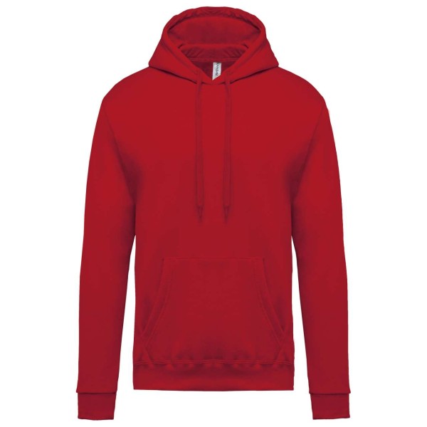 MEN’S HOODED SWEATSHIRT Piros 