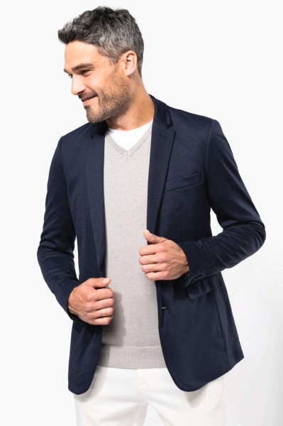 MEN’S KNIT JACKET Szürke 