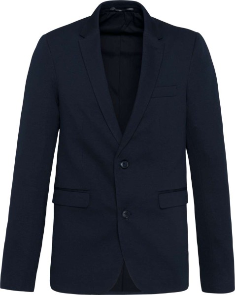 MEN’S KNIT JACKET Kék 