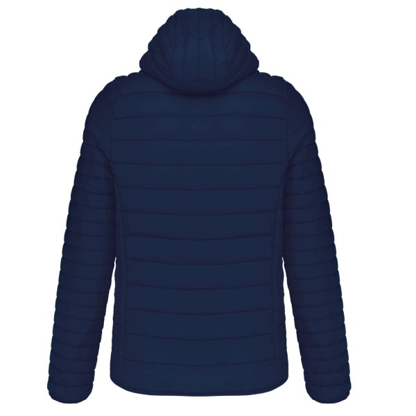 MEN'S LIGHTWEIGHT HOODED PADDED JACKET Kék 