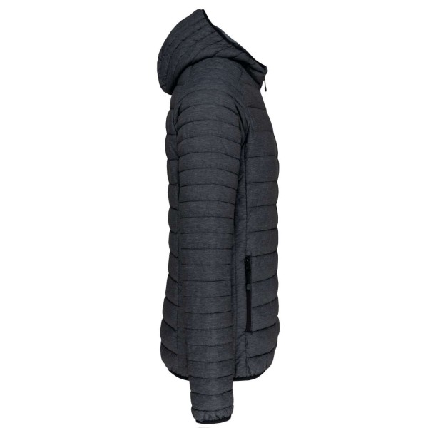 MEN'S LIGHTWEIGHT HOODED PADDED JACKET Szürke 