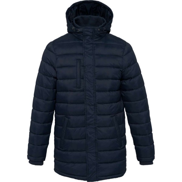 MEN'S LIGHTWEIGHT HOODED PADDED PARKA Kék 