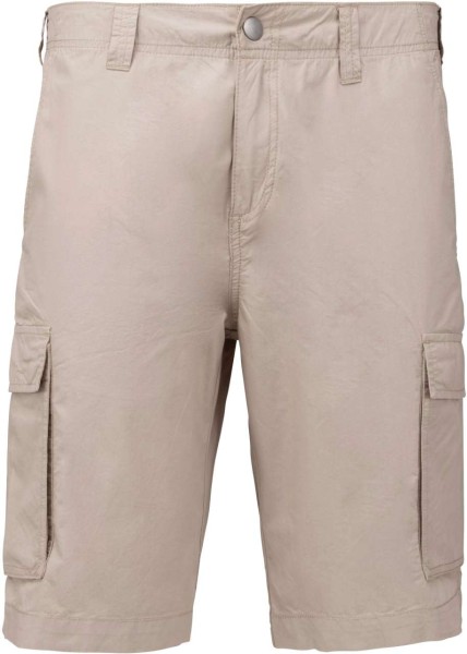 MEN'S LIGHTWEIGHT MULTIPOCKET BERMUDA SHORTS Barna 