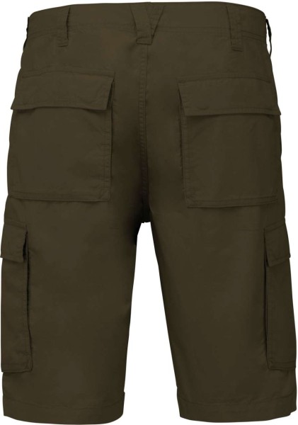 MEN'S LIGHTWEIGHT MULTIPOCKET BERMUDA SHORTS Zöld 