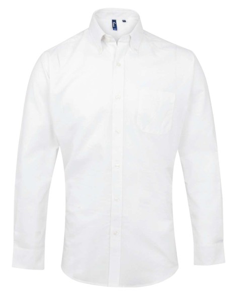 MEN’S LONG SLEEVE SIGNATURE OXFORD SHIRT Fehér 