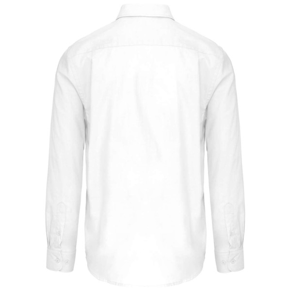 MEN'S LONG-SLEEVED OXFORD SHIRT Fehér 