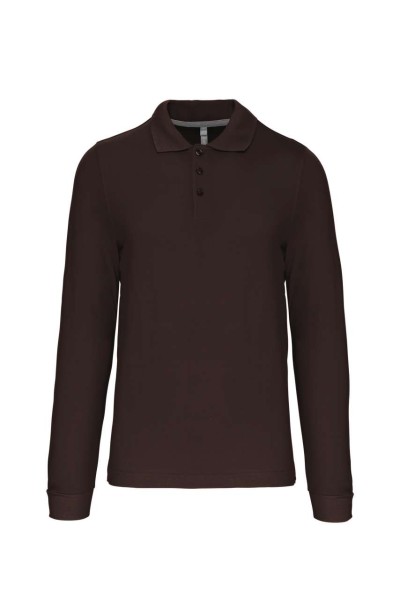 MEN'S LONG-SLEEVED POLO SHIRT Barna 