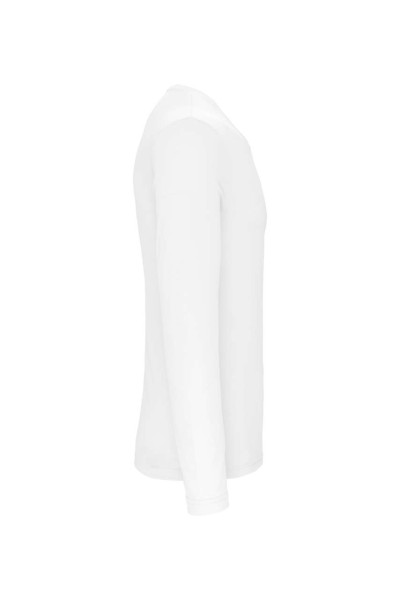 MEN'S LONG-SLEEVED SPORTS T-SHIRT Fehér 