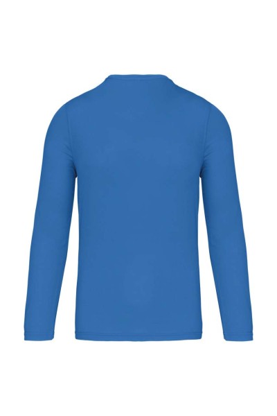 MEN'S LONG-SLEEVED SPORTS T-SHIRT Kék 