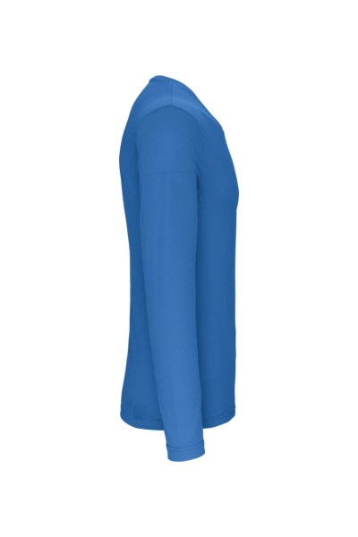 MEN'S LONG-SLEEVED SPORTS T-SHIRT Kék 
