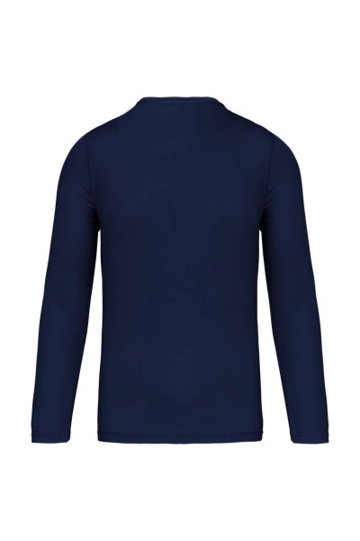 MEN'S LONG-SLEEVED SPORTS T-SHIRT Kék 