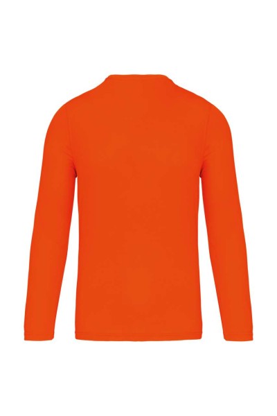 MEN'S LONG-SLEEVED SPORTS T-SHIRT Narancssárga 