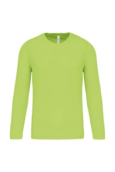 MEN'S LONG-SLEEVED SPORTS T-SHIRT Zöld 