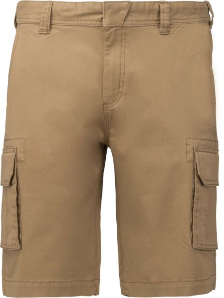 MEN'S MULTIPOCKET BERMUDA SHORTS Barna 