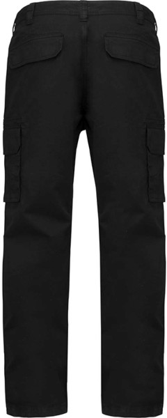 MEN'S MULTIPOCKET TROUSERS Fekete 