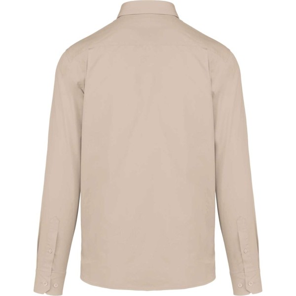 MEN'S NEVADA LONG-SLEEVE COTTON SHIRT Barna 