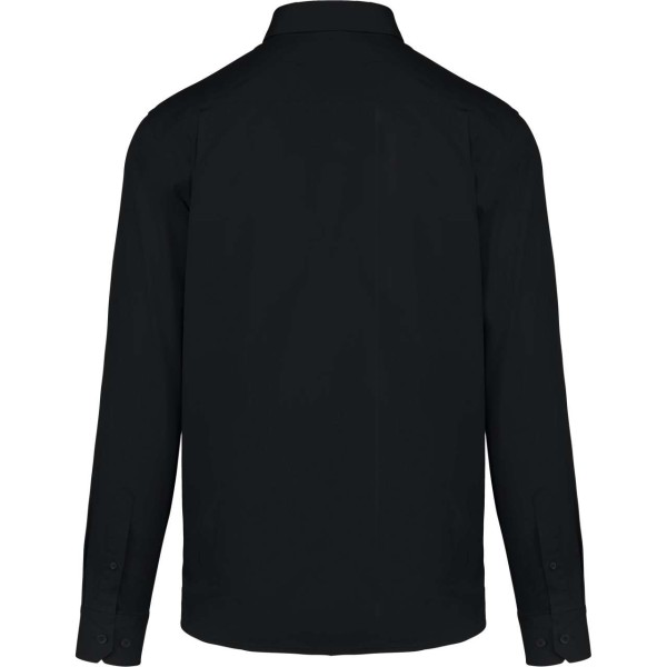 MEN'S NEVADA LONG-SLEEVE COTTON SHIRT Fekete 