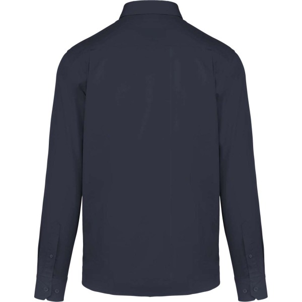 MEN'S NEVADA LONG-SLEEVE COTTON SHIRT Kék 