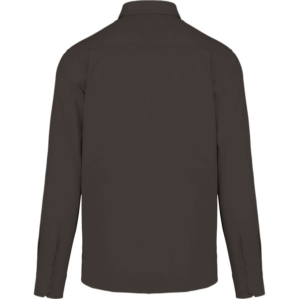 MEN'S NEVADA LONG-SLEEVE COTTON SHIRT Szürke 