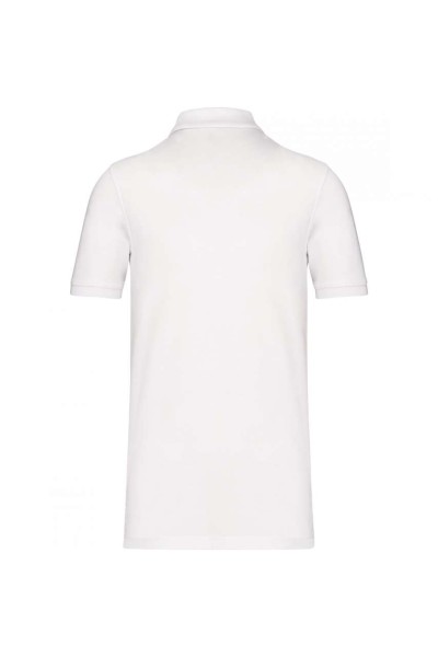 MEN'S ORGANIC 180 PIQUÉ POLO SHIRT Fehér 