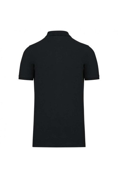 MEN'S ORGANIC 180 PIQUÉ POLO SHIRT Fekete 