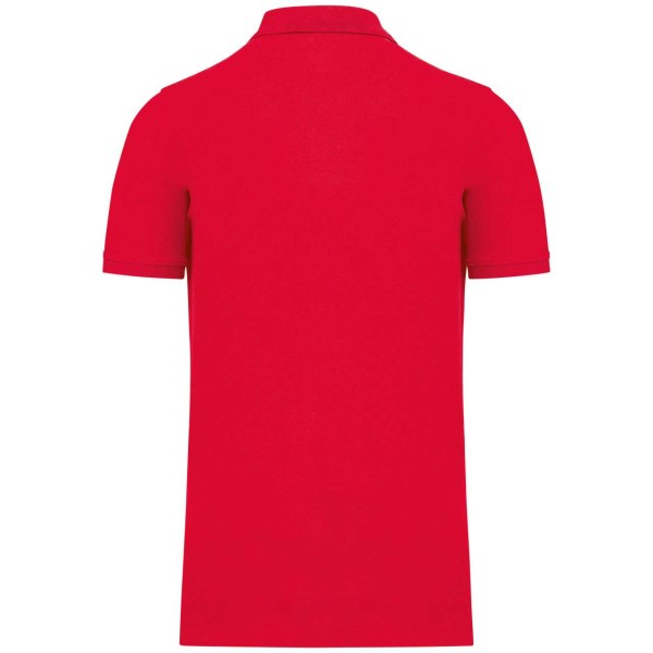 MEN'S ORGANIC 180 PIQUÉ POLO SHIRT Piros 