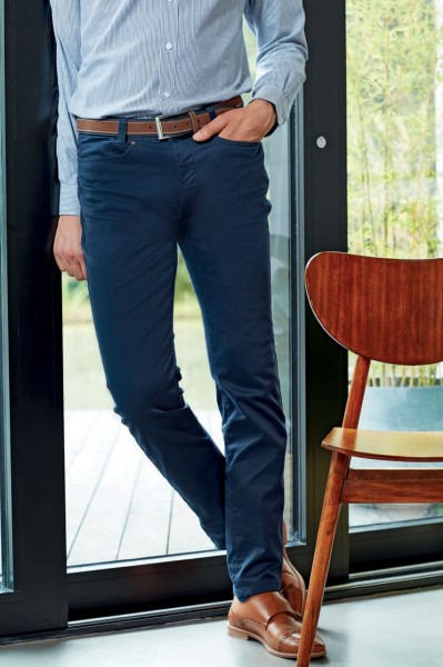 MEN'S PERFORMANCE CHINO JEANS Kék 