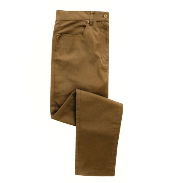 MEN'S PERFORMANCE CHINO JEANS Barna 