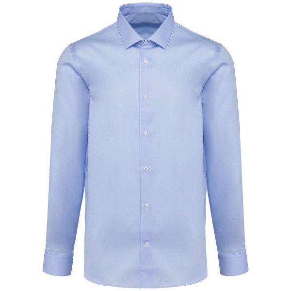 MEN'S PINPOINT OXFORD LONG-SLEEVED SHIRT Kék 