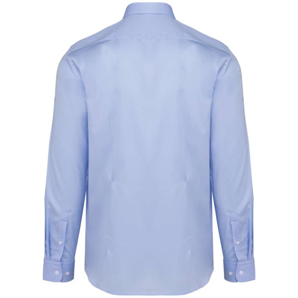 MEN'S PINPOINT OXFORD LONG-SLEEVED SHIRT Kék 