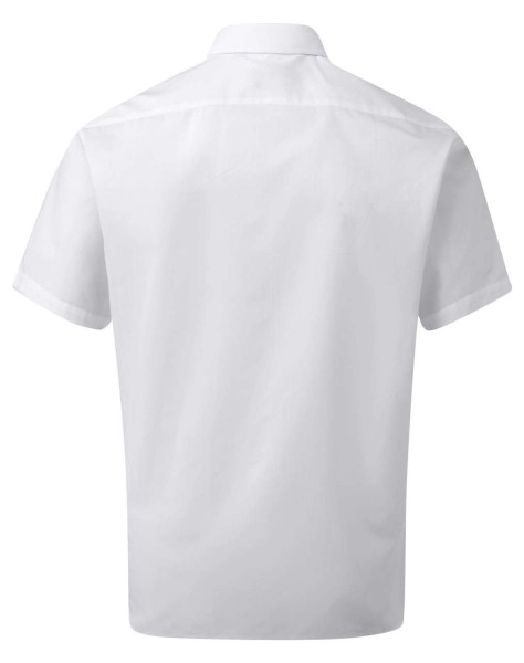 MEN'S SHORT SLEEVE POPLIN SHIRT Fehér 