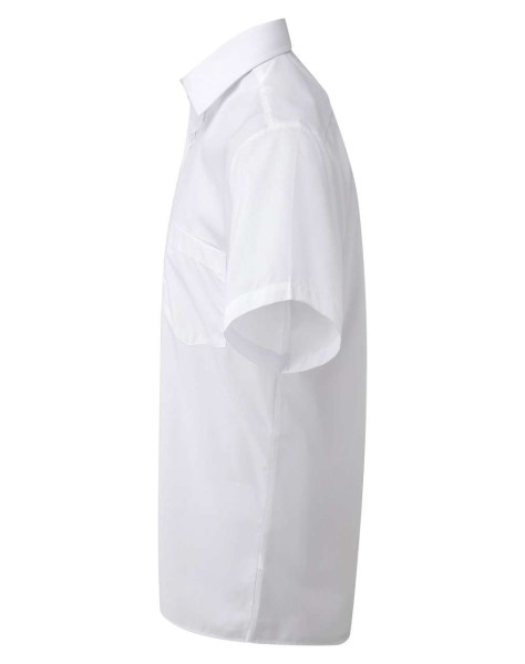 MEN'S SHORT SLEEVE POPLIN SHIRT Fehér 